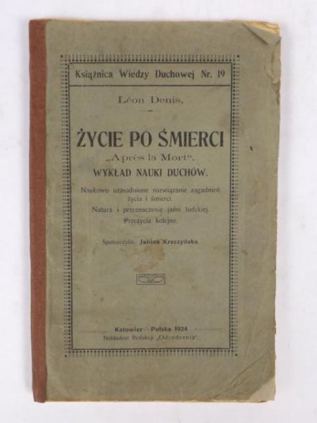 Życie po śmierci, 1924 r.