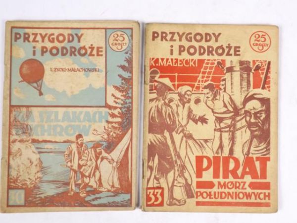 Przygody i podróże, nr 30 i 33, 1935 r.
