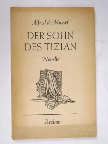 Der Sohn s Tizian: novelle, 1945 r.