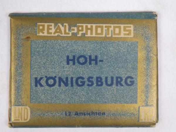 Pocztówki: Hoh  Konigsburg, 12 sztuk
