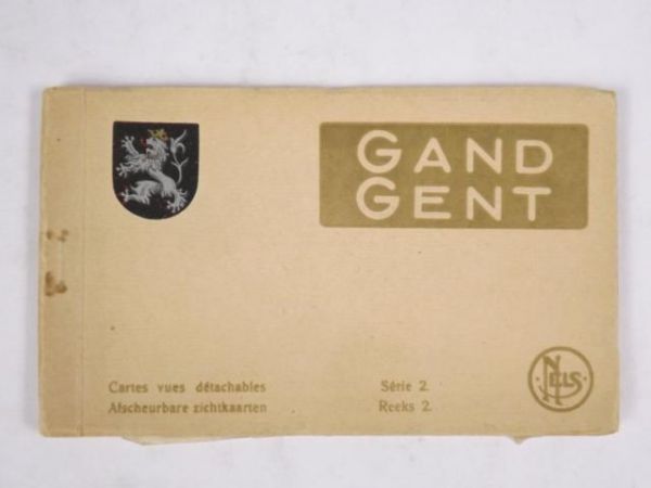 Pocztówki: Gand Gent, 8 sztuk