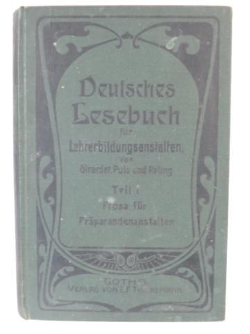 Girardet F. - Deutsches Lesebuch, 1913 r.