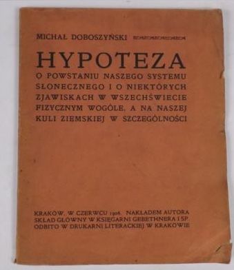 Doboszyński Michał - Hypoteza, 1906 r.
