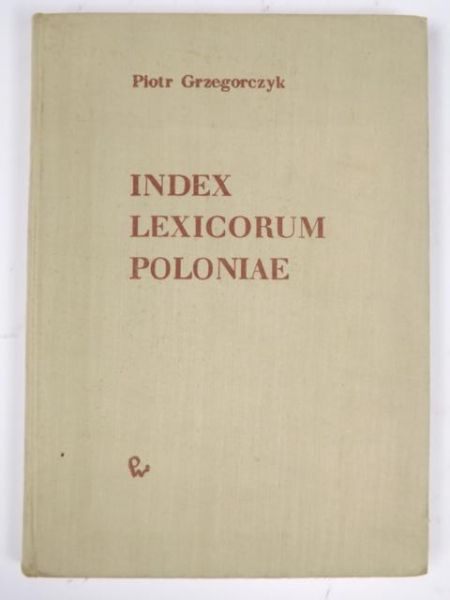 Index lexicorum Poloniae