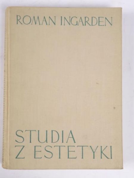 Ingarden Roman - Studia z estetyki Tom II