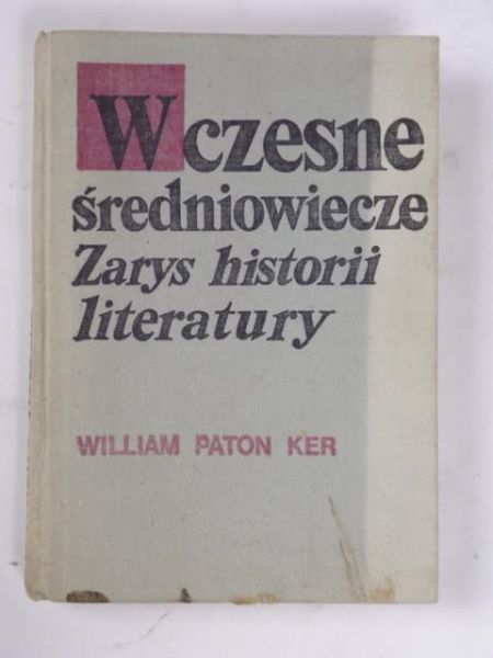 Wczesne średniowiecze: (zarys historii literatury)