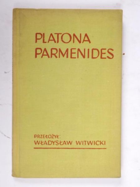 Platona Parmenides