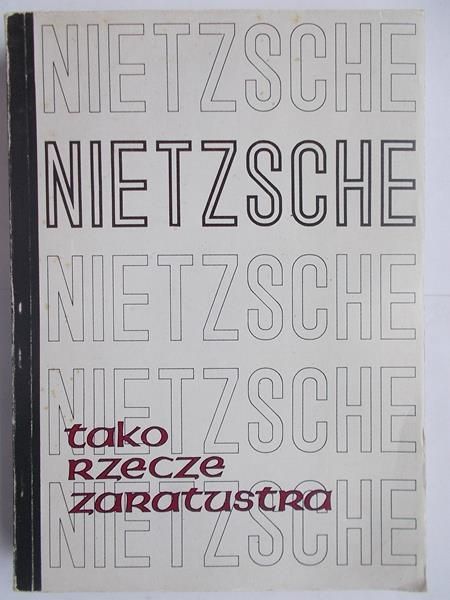 Fr.  - Tako rzecze Zaratustra