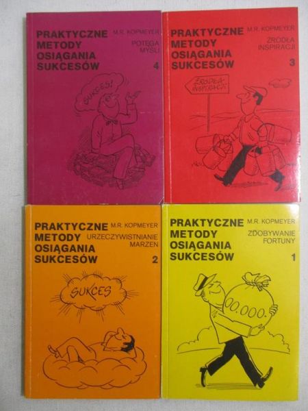 Praktyczne metody osiągania sukcesów, tom I-IV