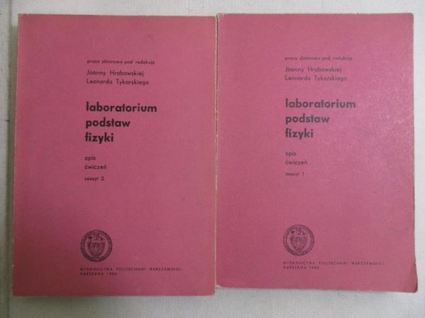 Laboratorium podstaw fizyki, cz 1-2
