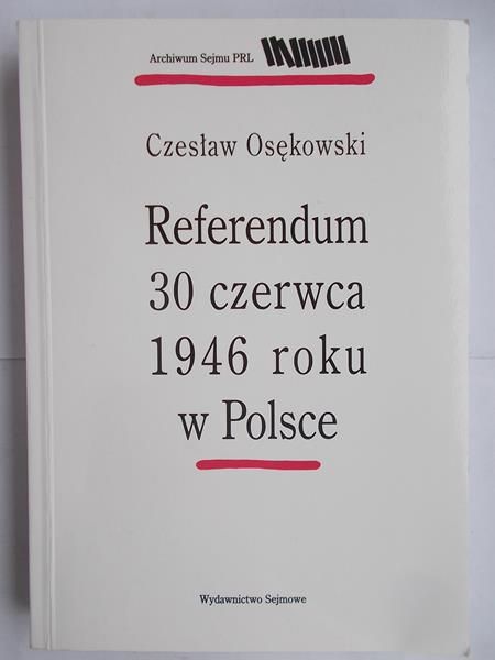 Referendum 30 czerwca 1946 roku w Polsce