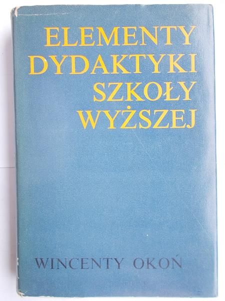 Elementy dydaktyki szkoły wyższej