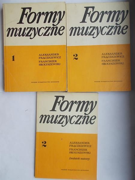 Formy muzyczne. Tom I-II + dodatek nutowy
