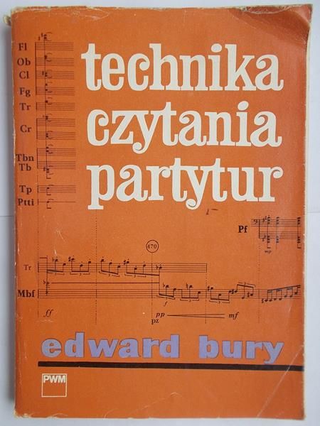 Bury Edward - Technika czytania partytur