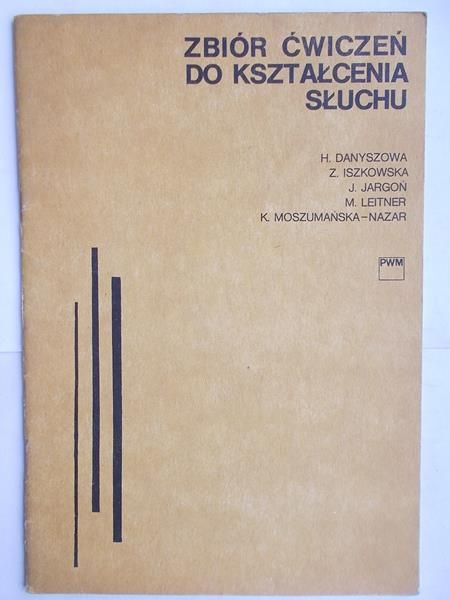 Danyszowa H. - Zbiór ćwiczeń do kształcenia słuchu