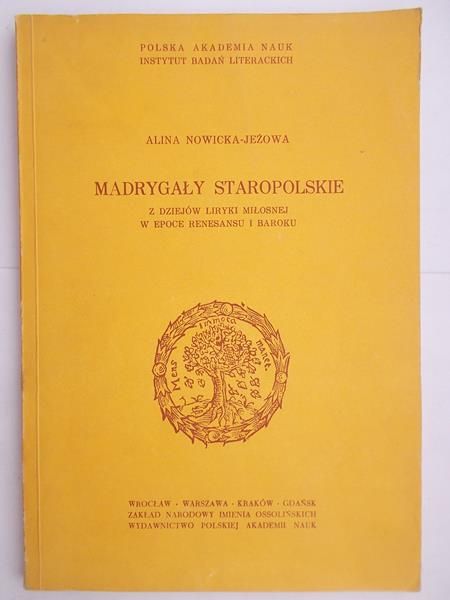 Madrygały staropolskie