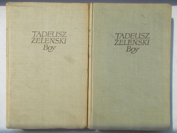 Boy-Żeleński Tadeusz - Felietony, Tom I i III