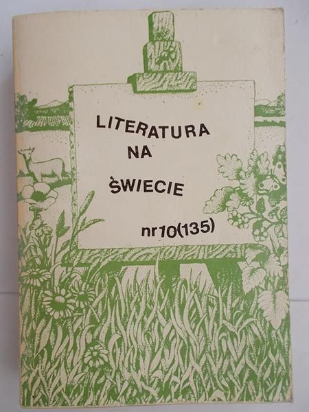 Bielska-Zientarska Maria (red.)  - Literatura na świecie, miesięcznik nr 10/135
