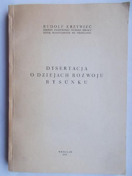 Dysertacja o dziejach rozwoju rysunku