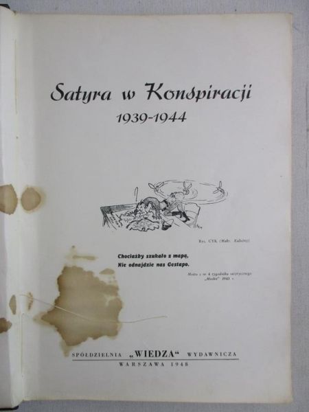 Satyra w konspiracji, 1948 r.