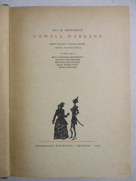 Maupassant Guy de - Nowele wybrane