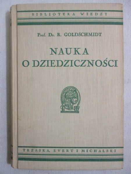 Nauka o dziedziczności, 1938 r.