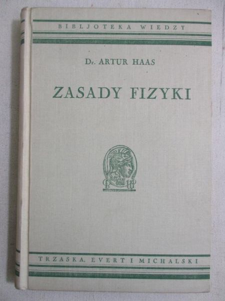 Zasady fizyki, 1935 r.