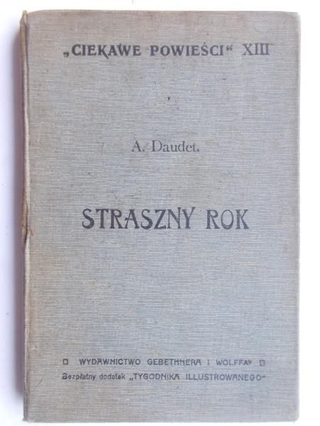 Daudet Alfons - Straszny rok. 1911 r.