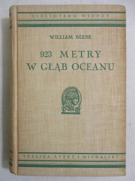 923 metry w głąb oceanu, 1935r.