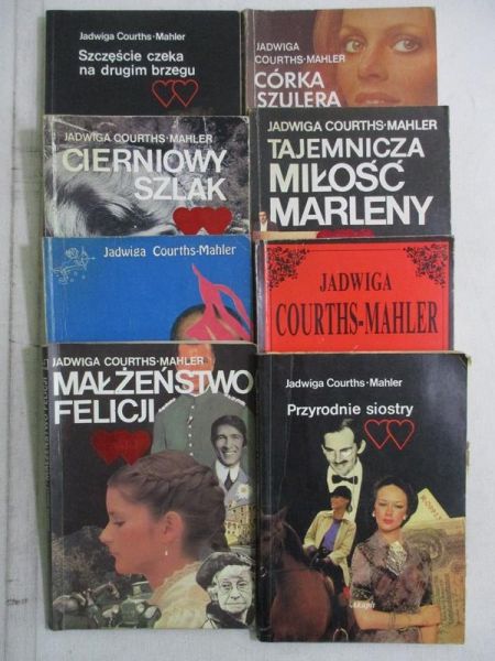 Courths Mahler Jadwiga - Zestaw 8 książek