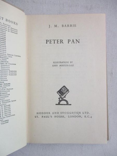 Barrie J. M. - Peter Pan, 1944 r.