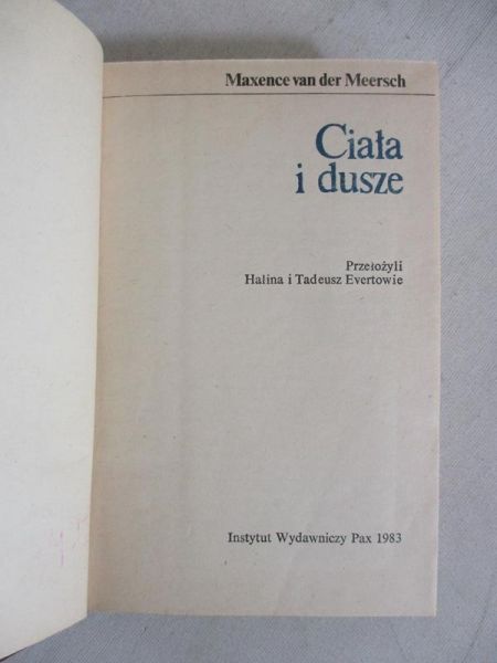 van der - Ciała i dusze