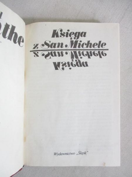 Księga z San Michele