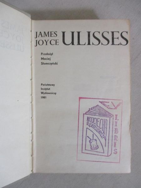 Joyce James - Ulisses