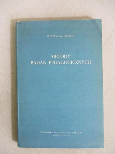 Metody badań pedagogicznych
