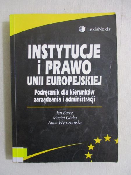 Instytucje i prawo Unii Europejskiej