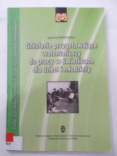 Szkolenie przygotowujące wolontariuszy do pracy w świetlicach dla dzieci i młodzieży