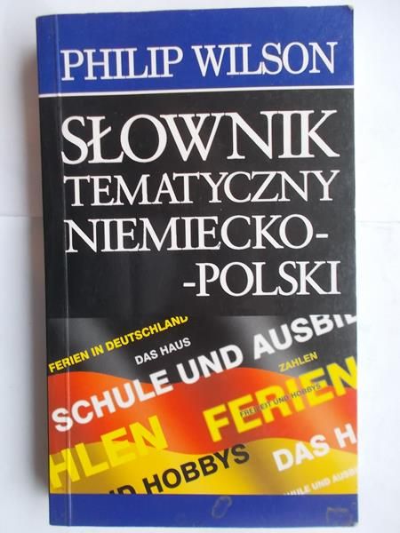 Słownik tematyczny niemiecko-polski