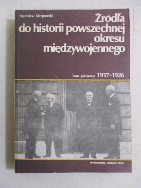 Źródła do histori powszechnej okresu międzywojennego