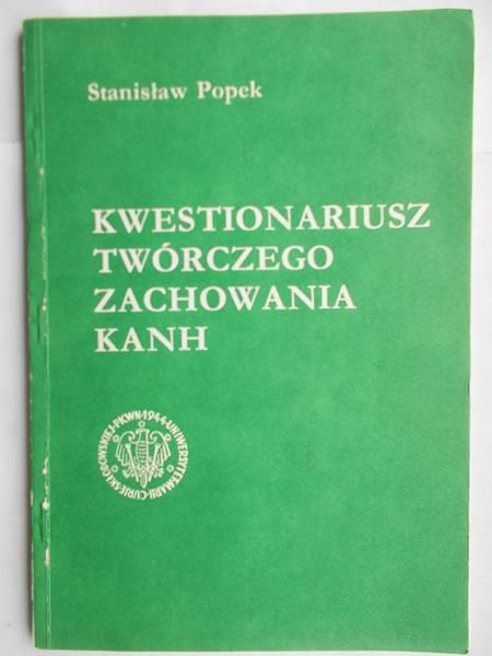 Kwestionariusz twórczego zachowania Kanh