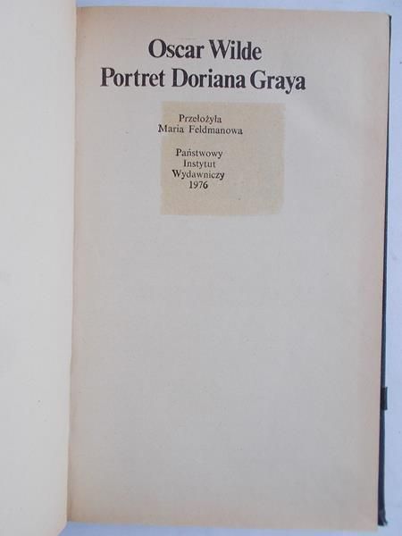 Portret Doriana Graya