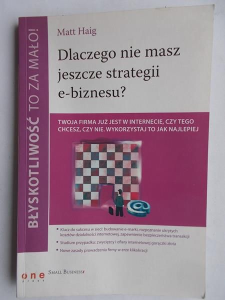 Dlaczego nie masz jeszcze strategii e-biznesu?