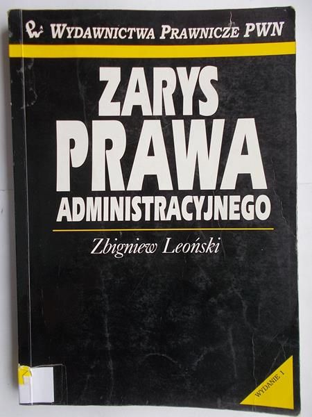 Zarys prawa administracyjnego