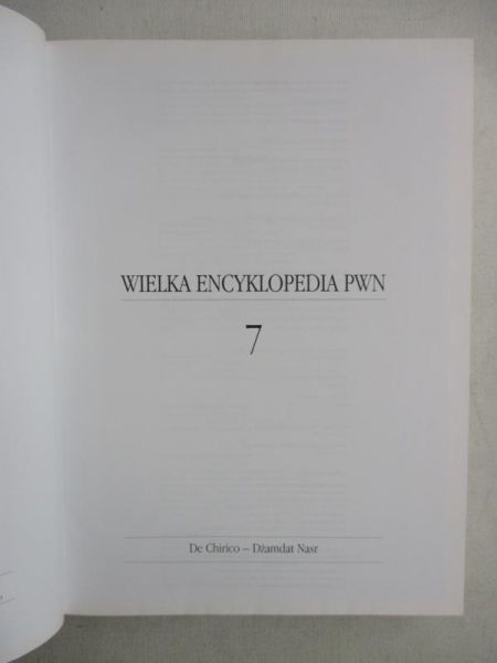 Wielka Encyklopedia PWN, Tom VII