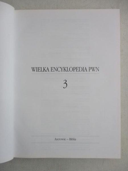 Wielka Encyklopedia PWN, Tom III