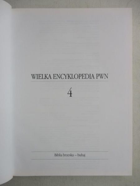Wielka Encyklopedia PWN, Tom IV