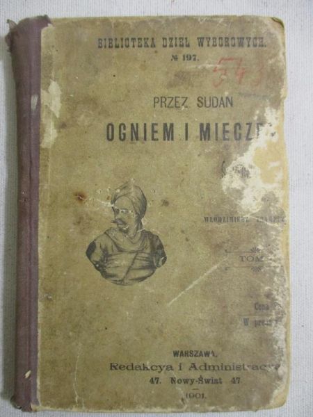 Przez Sudan ogniem i mieczem, t. 1, 1901 r.