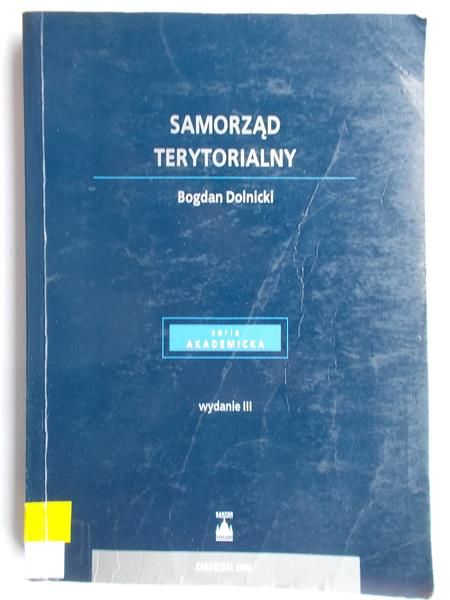 Dolnicki Bogdan - Samorząd terytorialny