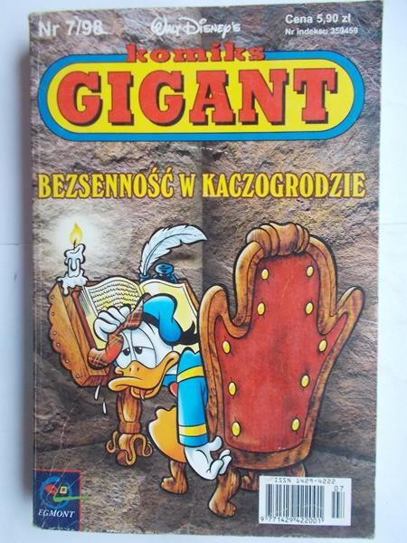 Komiks Gigant: Bezsenność w Kaczogrodzie