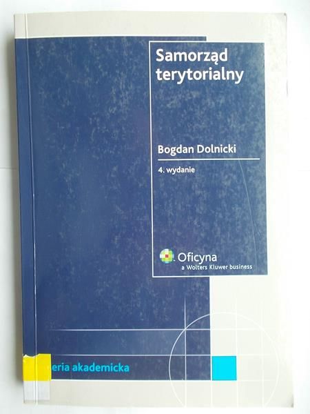 Dolnicki Bogdan - Samorząd terytorialny